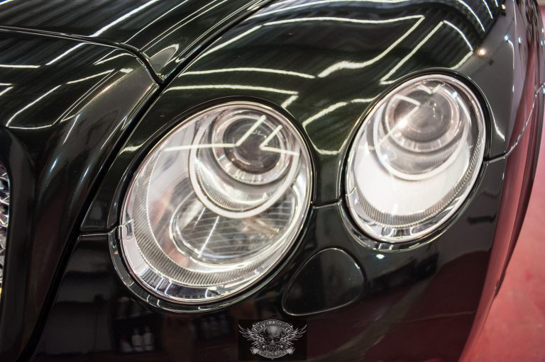 Bentley Continental GT полировка лкп