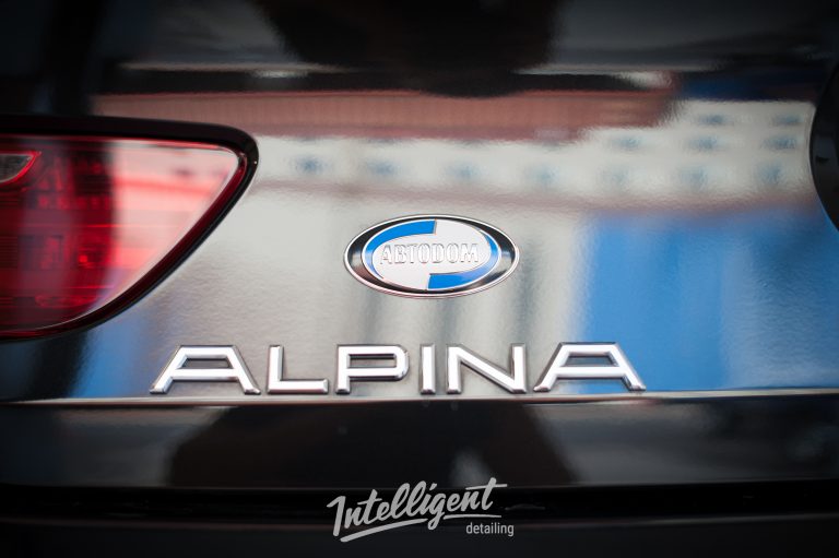 BMW 6 Alpina полировка лкп