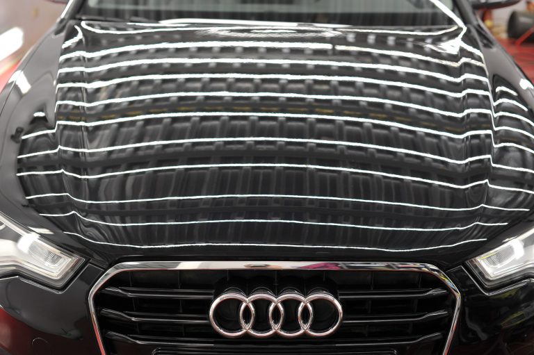 Audi A6 полировка лкп