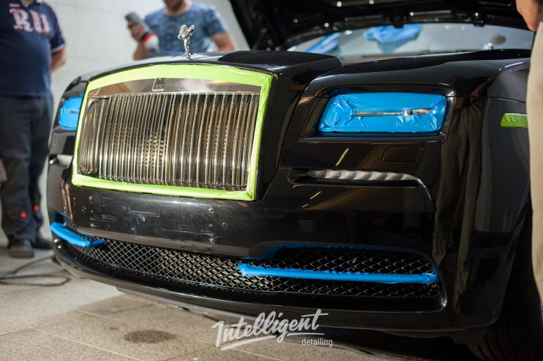 Rolls Royce Wraith полировка лкп