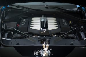 Rolls Royce Wraith мойка мотора паром