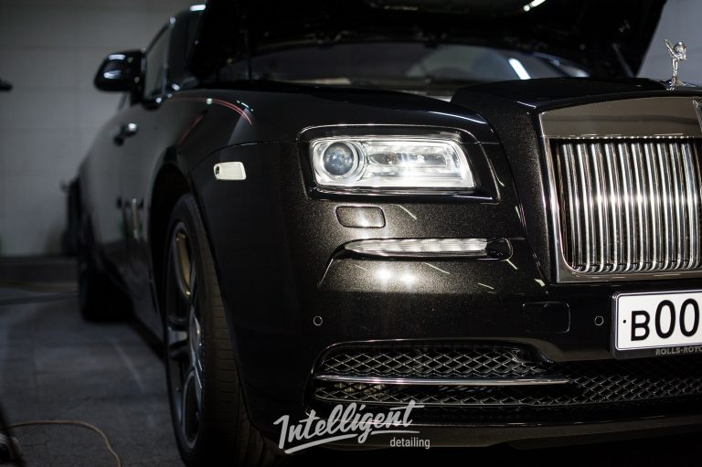 Rolls Royce Wraith полировка лкп