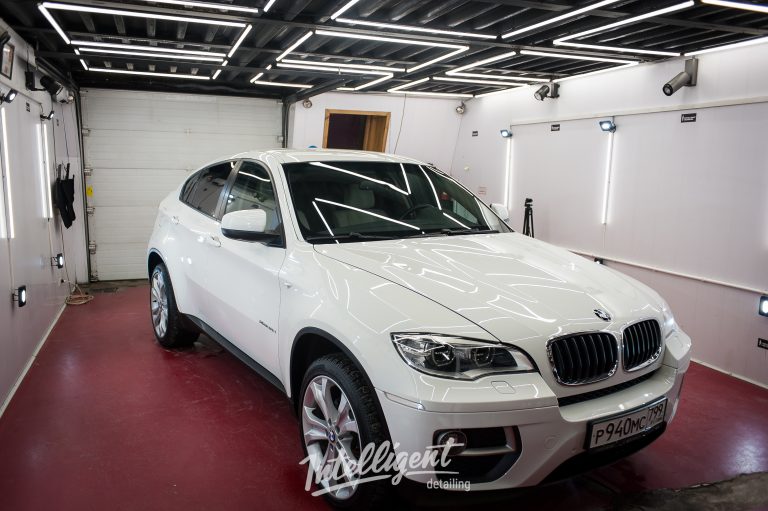 BMW X6 химчистка салона
