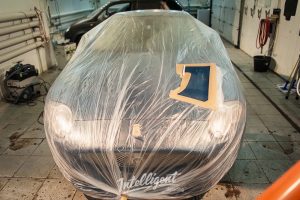 Jaguar XK полировка кузова и керамика intelligent detailing детейлинг