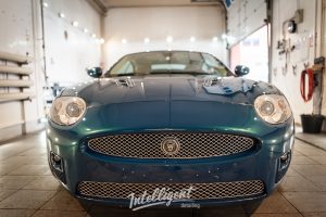 Jaguar XK - полировка и жидкое стекло