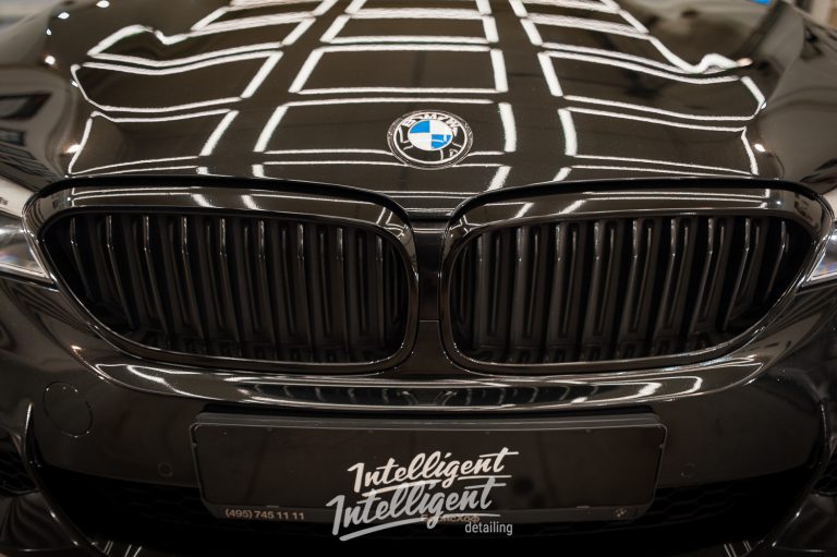 BMW 5 антихром молдингов