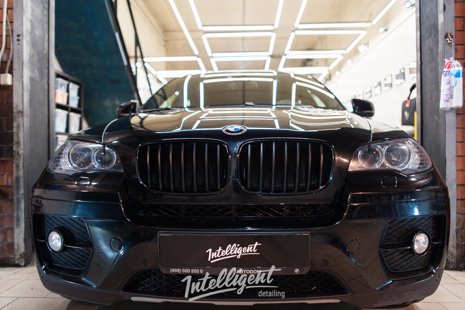 BMW X6 керамика кузова intelligent detailing
