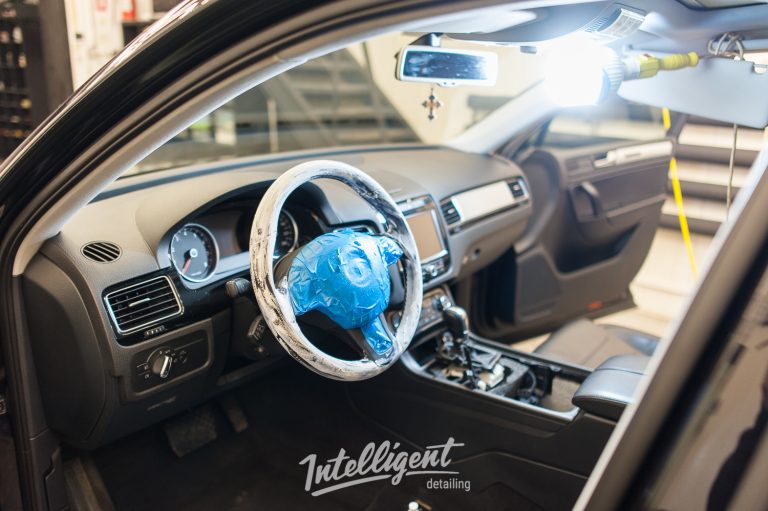 Volkswagen Touareg покраска салона