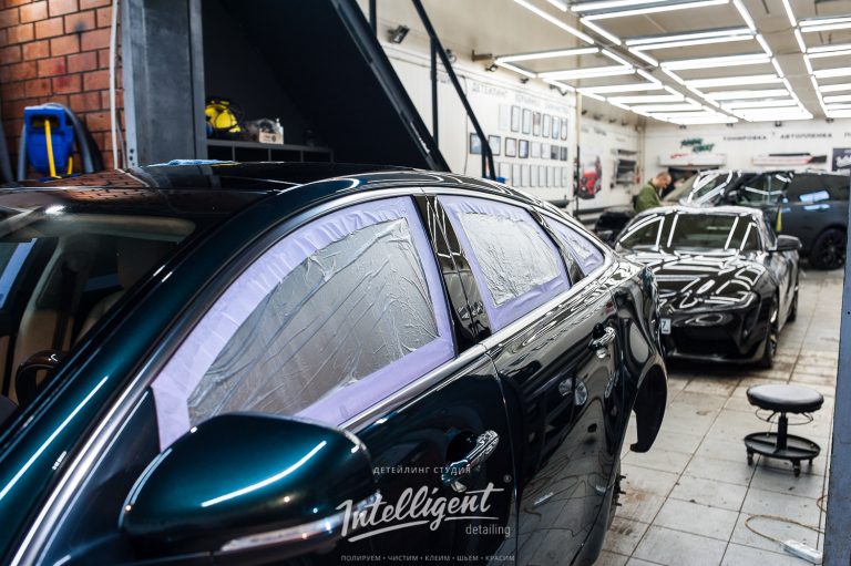 Jaguar XJ полировка кузова и керамика