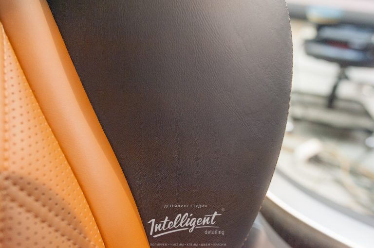 Bentley Continental GT покраска сидения