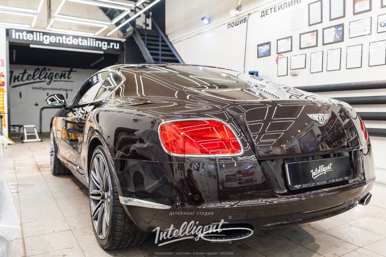 Bentley Continental GT полировка кузова  + керамика