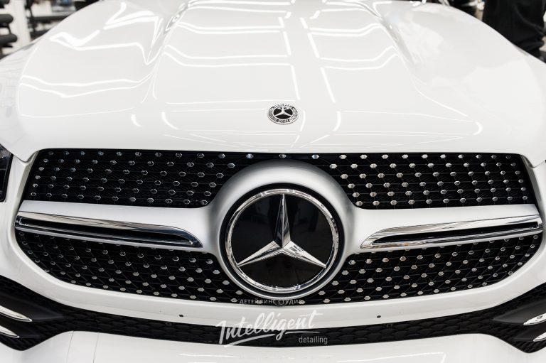 Mercedes GLE оклейка защитной пленкой