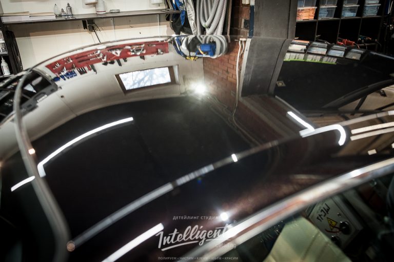 Jaguar XK восстановление оклейка хрома