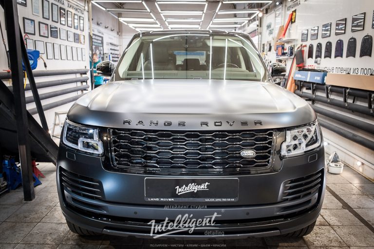 Range Rover оклейка кузова матовой пленкой