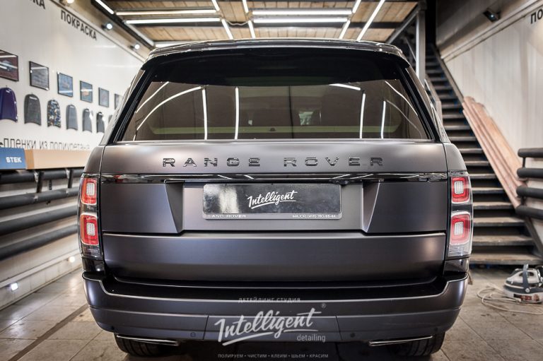 Range Rover оклейка кузова матовой пленкой