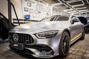 Mercedes GT в матовый полиуретан