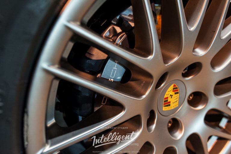Покраска суппортов Porsche cayenne
