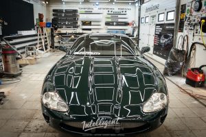 Jaguar XK полировка кузова