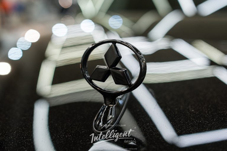 Mitsubishi Pajero антихром (shadow line 100%)