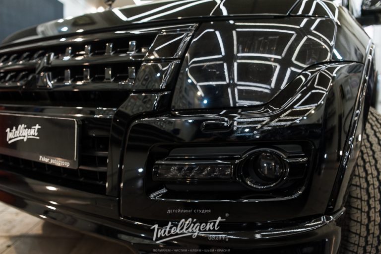 Mitsubishi Pajero антихром (shadow line 100%)