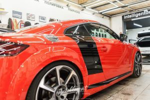 Audi TT RS оклейка пленкой детали
