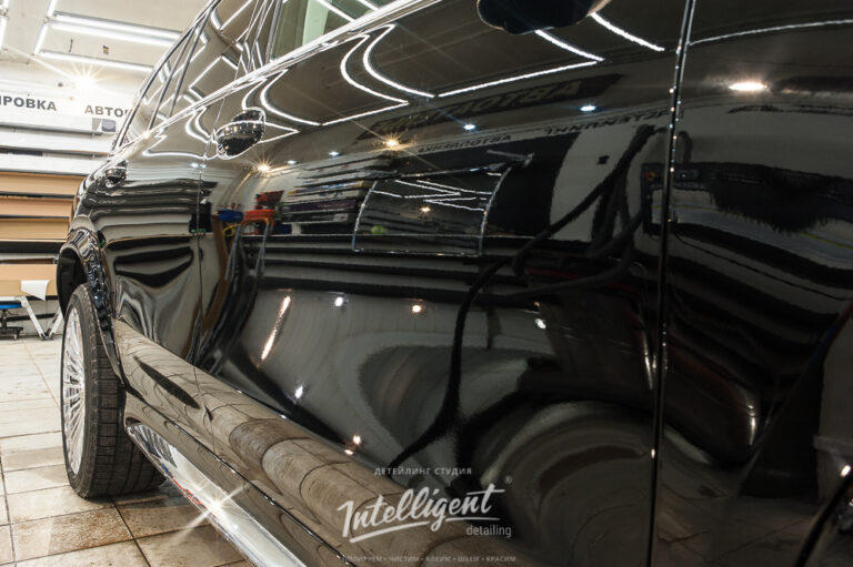 Mercedes GLS Maybach антихром и оклейка защитной пленкой Mercedes GLS Maybach антихром и оклейка защитной пленкой