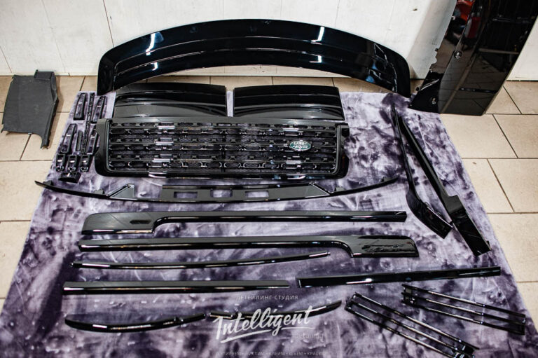 Range Rover антихром декоративных молдингов экстерьера Range Rover антихром декоративных молдингов экстерьера