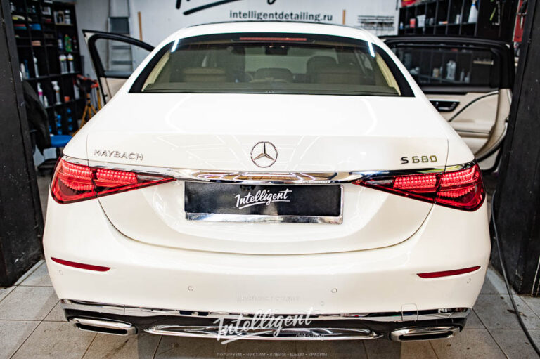 Mercedes S Maybach полировка кузова и керамика