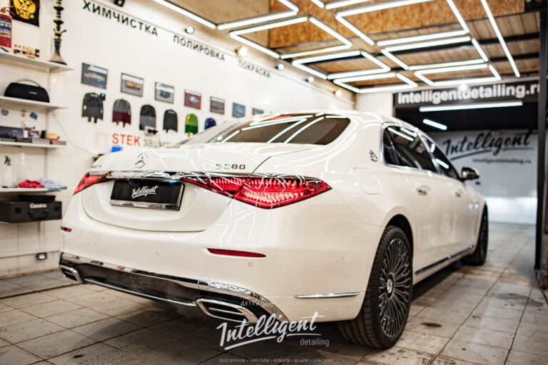 Mercedes S Maybach полировка кузова и керамика