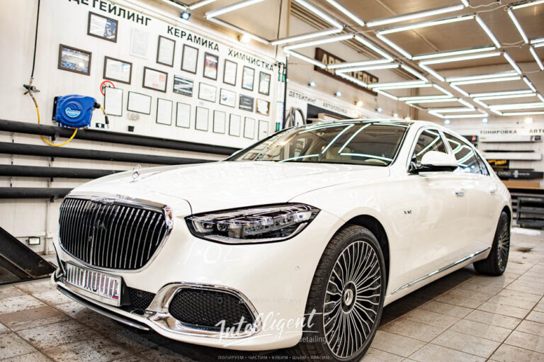 Mercedes S Maybach полировка кузова и керамика