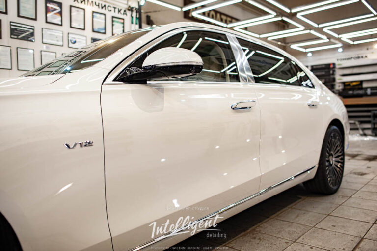 Mercedes S Maybach полировка кузова и керамика