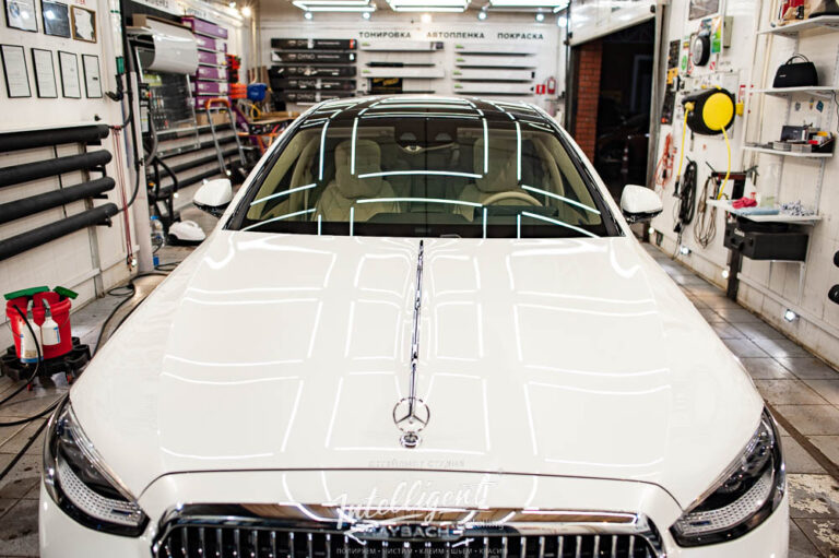 Mercedes S Maybach полировка кузова и керамика