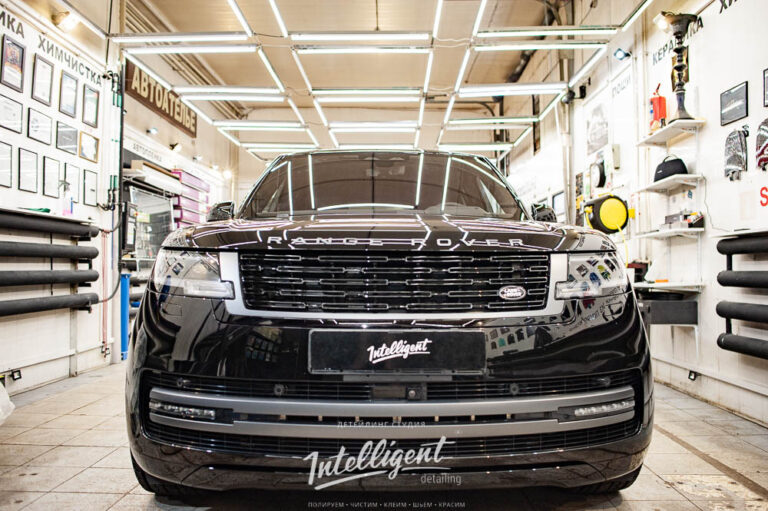 Range Rover полировка и керамика кузова