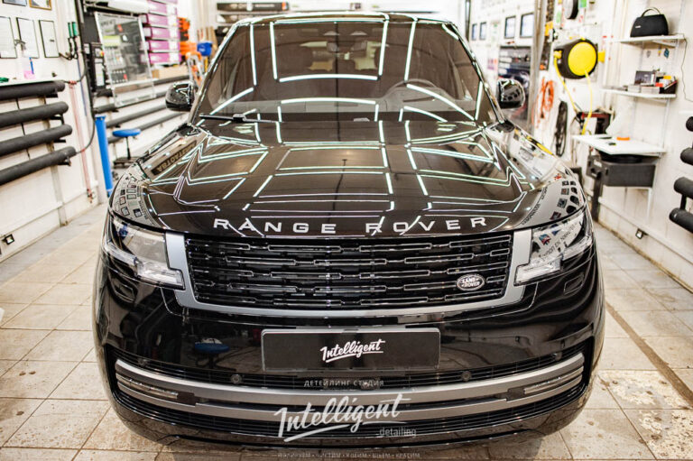 Range Rover полировка и керамика кузова