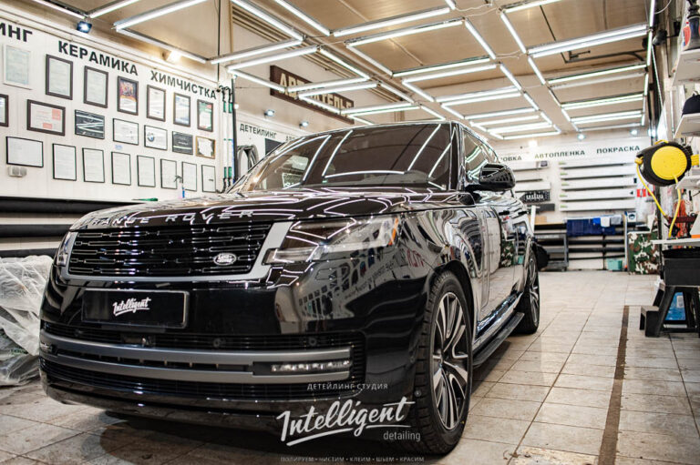 Range Rover полировка и керамика кузова