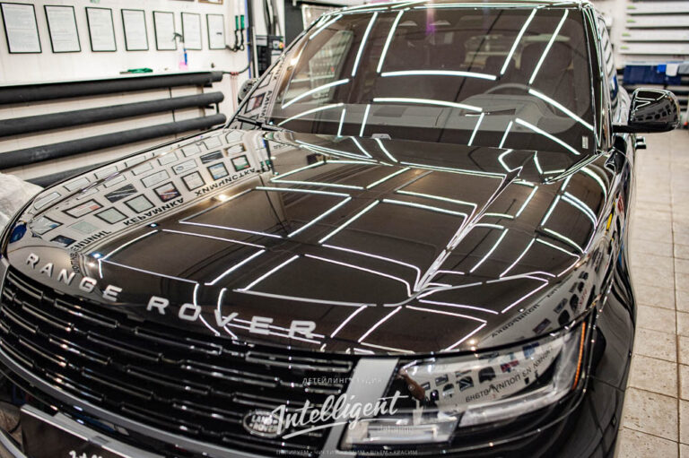 Range Rover полировка и керамика кузова