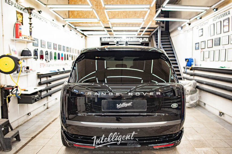 Range Rover полировка и керамика кузова