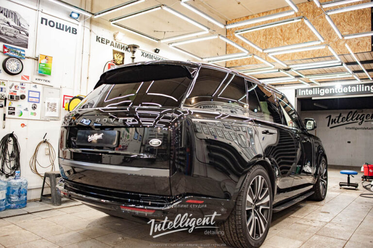Range Rover полировка и керамика кузова